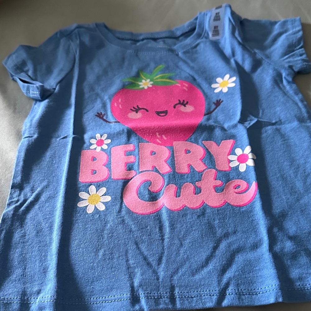 The Children's Place Blue 'Berry Cute' T-Shirt